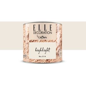 ELLE DECORATION Pittura per interni super lavabile,  by Crown beige highlight 514 opaco, 0.125 L