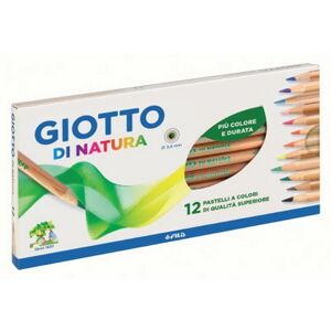 Offertecartucce.com Colori pastello Giotto di Natura amici della natura conf. 12 pz.