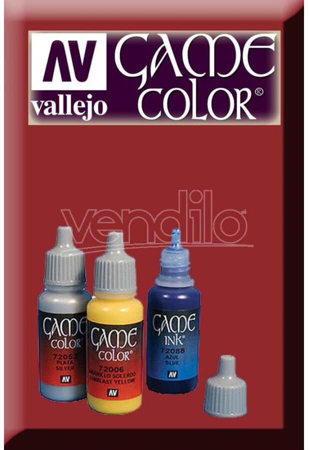 VALLEJO Game Color Heavy Red Exopaq 72141 Colori