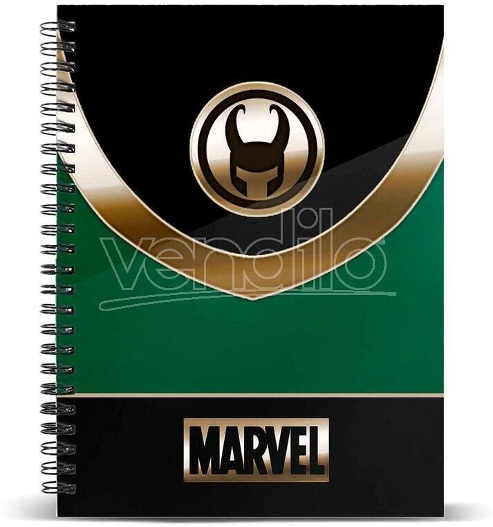 KARACTERMANIA Marvel Loki A5 Agenda