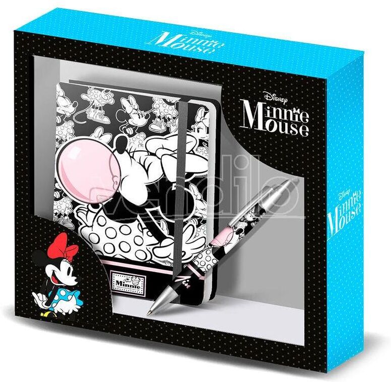 KARACTERMANIA Disney Minnie Bubblegum Set Diario + Pen