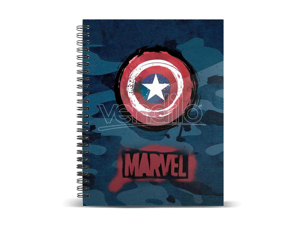 KARACTERMANIA Marvel Captain America A4 Agenda