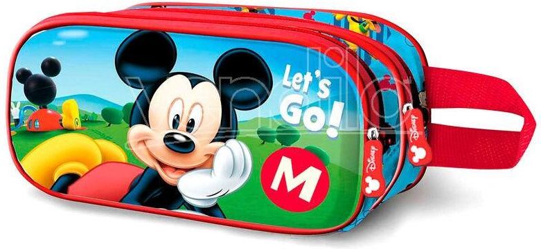 KARACTERMANIA Disney Mickey Lets Go 3d Double Astuccio