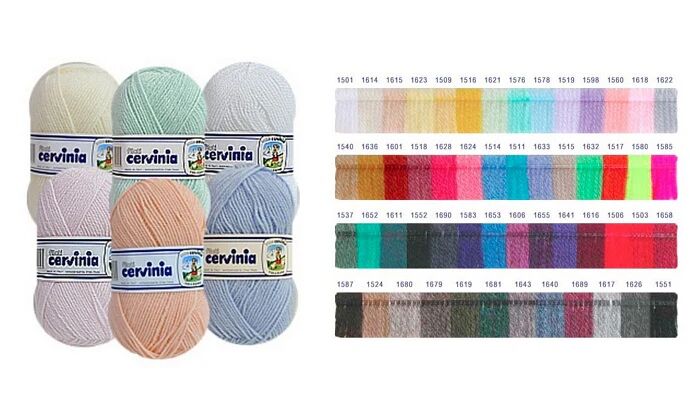 CERVINIA 10 Gomitoli Di Lana Art Serena Colore A Scelta 50 Gr. PANNA 0