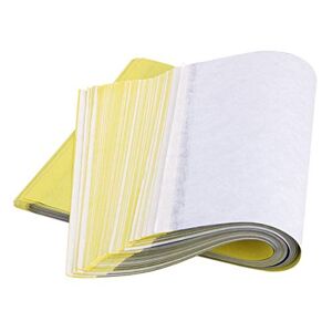 Healifty transferpapier thermosjablonenpapier A4 kopieën tracing blad voor professionele machine accessoires 50 stuks