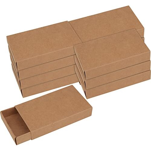 VBS Kraftpapier luciferdozen XL, 12 stuks