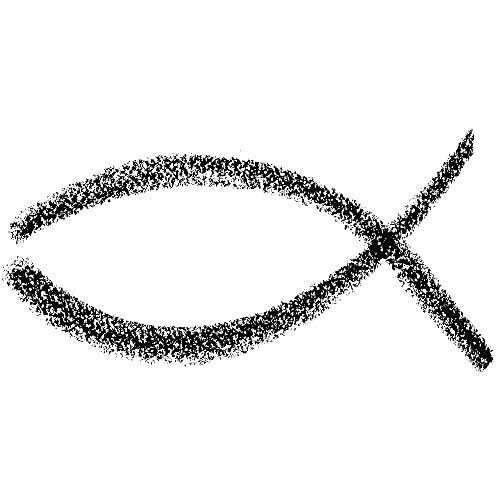 Rayher Stempel hout "vis", 3 x 6 cm, houten stempel voor het vormgeven van kaarten, enveloppen, geschenken, motiefstempel, stempel communie, boterstempel, 28799000