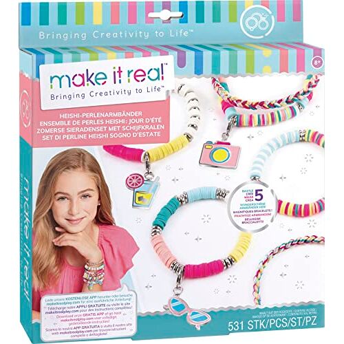 Lansay Make It Real Heishi sieraden Zomer Sieraden maken Vanaf 8 jaar