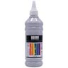 SÜDOR ACRYL KLEUR 500 ml Hoogwaardige acrylverf. Kunstenaar-schilderverf. Acrylverf voor acrylverf. Acrylverf voor acrylverf. Geschikt voor canvas, gieten, steen, papier, enz Grijs (licht