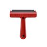 Speedball 4 inch superkardeerde hard rubber pop in Brayer, rood