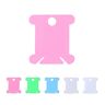 KnR Harmony Floss Klossen Card 100Pcs 5 Kleuren Draad Klossen Plastic voor Kruissteek Borduurwerk Floss Craft DIY Naaien Opslag