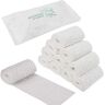 KNECKES ® Set voor gipsverband babybuik (10 rollen in 10 cm x 300 cm)   sneldrogend   ook geschikt als gipsverband voor knutselen en modelbouw