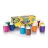 CRAYOLA 10 Potjes 59 ml met afwasbare verf Primaire kleuren 3+ Ideaal voor knutselactiviteiten, posters en schoolprojecten