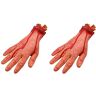 PHTOIT 2X Bloody Horror Griezelig Halloween Prop Nep Cut Een Natuurlijke Arm Hand Huis Griezelig Bloedige