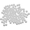 Generic 200 Stuks Witte Knutselen Piepschuim Balletjes Piepschuim Balletjes 15mm