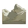 Sizzix Thinlits Die Set 6PK Mountain Top van Tim Holtz, 665580