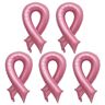 fanelod Borstkanker bewustzijnsdecoraties, borstkanker feestballonnen, borstkanker lint feest gunst ballonnen 5 stuks, roze accessoires voor borstkanker bewustzijn, borstkanker decoraties