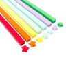Zureto Origami Star Paper Strips, Paper Ster Paper Strips, Lucky Star Paper Strips DIY Stars Paper Folding Strips Pakket (7 kleuren, 540 stuks)