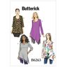 Butterick Patterns Butterick Pattern 6263 RR, damestuniek, maten 18W-20W-22W-24W, Georgette