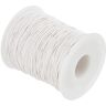 PH PandaHall PandaHall 1 mm 100 Yard/Roll wit gewaxt katoenen draad koorden voor sieraden maken, knopen maken.