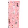 Glick Luxe zakpapier, grote vellen (x4), perfect voor cadeauverpakking, PS whiskers, 750 x 500 mm, roze