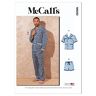 McCall's McCalls M8262XN Heren/JONGEN nachtkleding