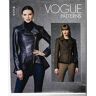 Vogue Patronen V1714F5 Misses Jack, Wit, F5 (16-18-20-22-24)