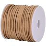 DonDon Velours lint 3 mm DIY 30 meter velours rol lichtbruin