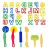 Kare & Kind Kare and Kind Smart Dough Toolset van 32 stuks met Dough tools en Capital Letters (alfabet) diverse kleuren (Capital letters)
