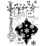 Woodware Stempel Set-Winterbal, 4 x 6 inch