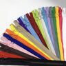 WKXFJJWZC 3 # 20 stks Hars Ritsen Plastic met Trekring 40 cm Close End Ritsen voor DIY Tas Naaien Ambachten Rits (40 cm)