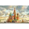 SHILIHOME St Basil'S Cathedral Moskou Kremlin Schilderen op nummer Diy Uniek