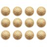 HEALLILY GEZONDHEID 30 stks Vintage Antieke Metalen Blazer Knopen met Schachtjassen Knopen Jas Knopen Shirt Pak Broek Knopen Ronde Naaien Knopen voor DIY Craft 18mm (Licht Gouden) 2.3*2.3cm goud