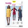 Burda 6721 knippatroon dragerjurk uitgegeven (dames, maat 34-44 EU) niveau 1 super easy