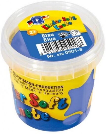 Feuchtmann Kinder Soft Knete Basic Klei 150 gram Blauw - Blauw