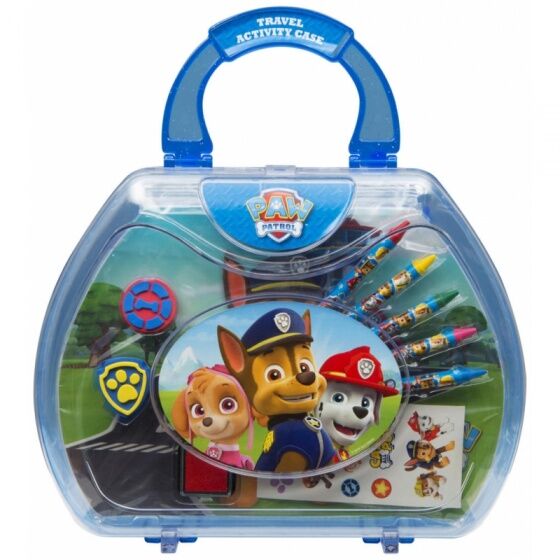 Nickelodeon Paw Patrol kleurkoffer junior 10 delig - Multicolor