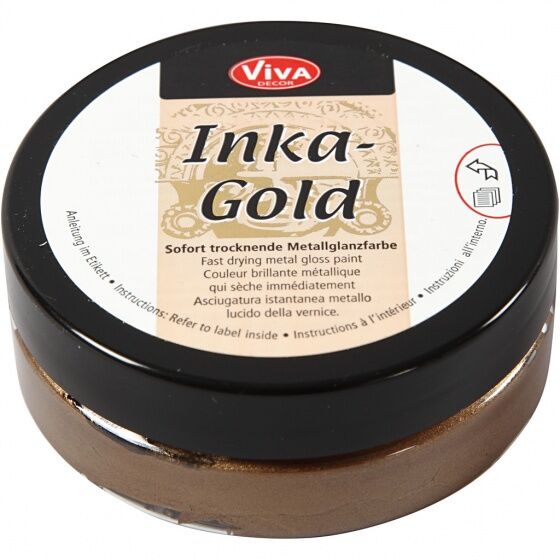 Viva Decor glanswax Inka Gold 50 ml bruin - Bruin