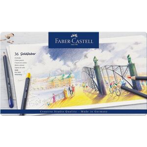 Gadgets Faber Castell Goldfaber Fargeblyanter 36 fargeblyanter i tinnboks