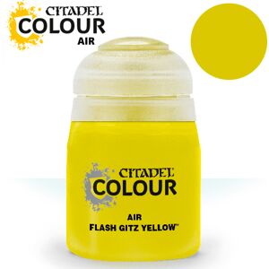 Airbrush Paint Flash Gitz Yellow 24ml Maling til Airbrush