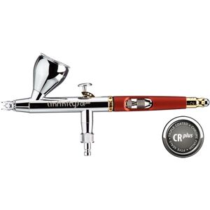 Harder & Steenbeck Infinity 2in1 CR+ 2/4 Airbrush m/ 0,2 & 0,4mm nål, Kopp 2+5ml