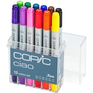 Copic Marker Ciao Basic Colour, 12-Sett