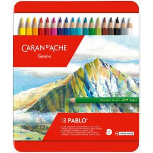 Caran D'Ache Pablo® Fargeblyanter, 18-Sett