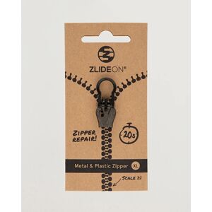 ZlideOn Metal & Plastic Zipper Black
