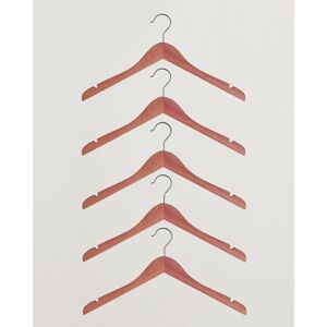 Care with Carl 5-Pack Cedar Wood Shirt Hangers