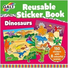 Galt Klistremerkebok Dinosaurer