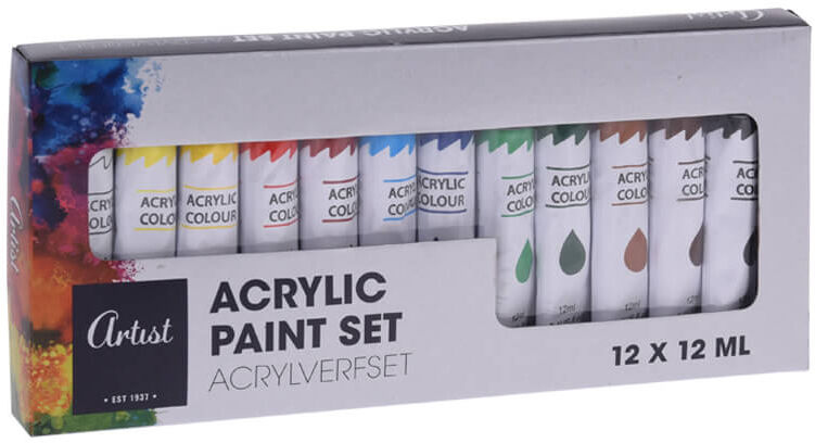 Kreativ Krea Acrylic Paint Set 12 ml