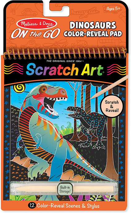 Melissa & Doug Scratch Art - Dinosaur