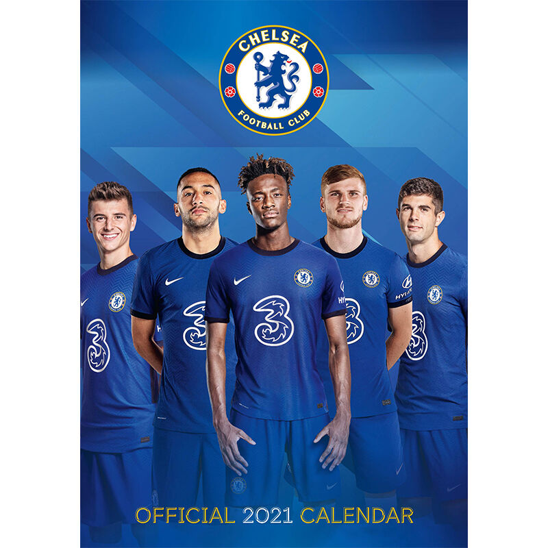 Fotball Chelsea 2021 Kalender (A3 Format)