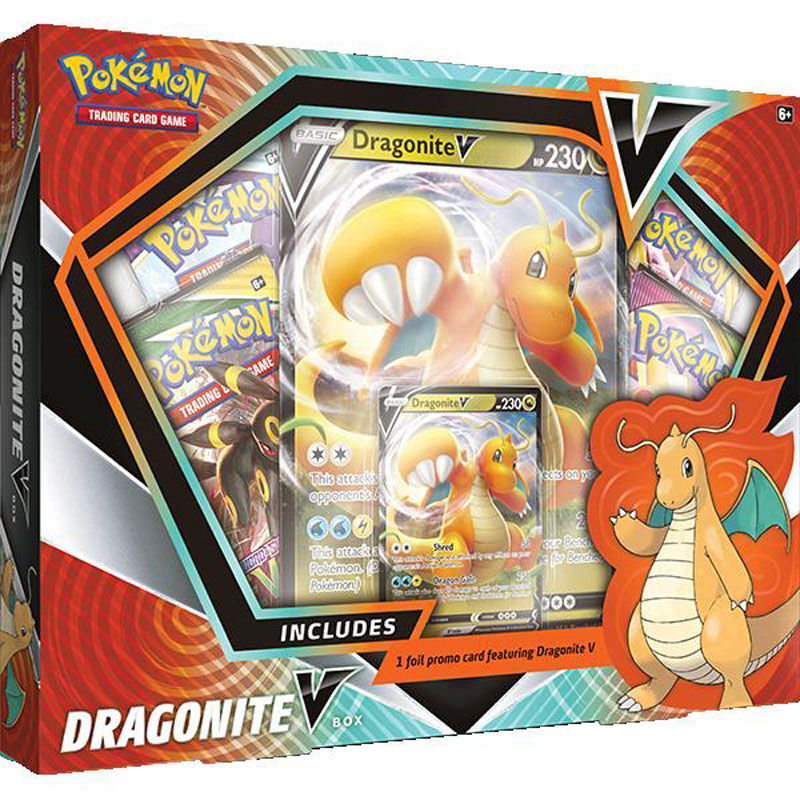 Pokemon Pokémon  V-Box Gaveeske - Dragonite