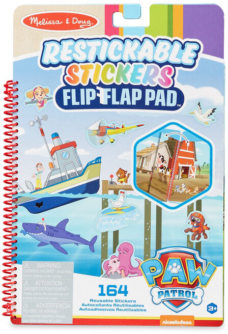 Melissa & Doug Paw Patrol - Gjenbruk Klistermerker: Adventure Bay